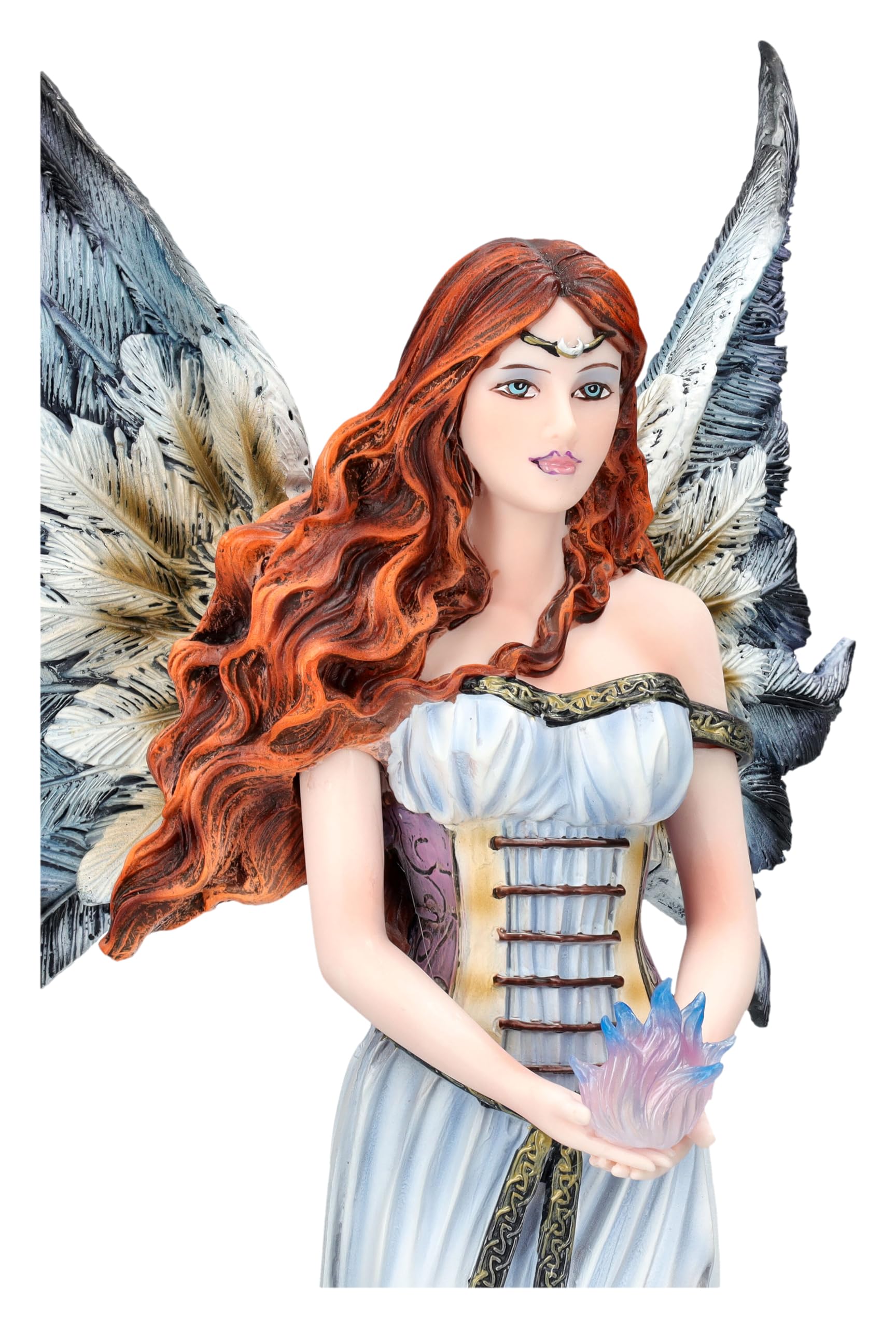 Figuren Shop GmbH Figura elfo Arora custode del vento 31 cm - Fata Fantasy Magia