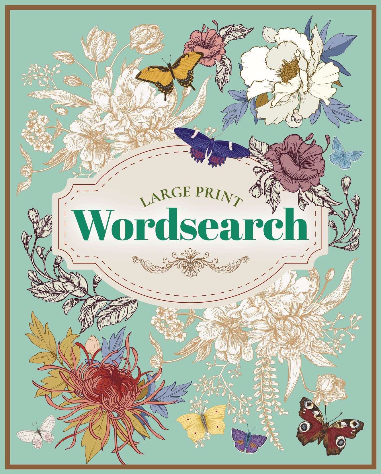 Large Print Wordsearch: Easy to Read Puzzles by Eric Saunders PAPERBACK
