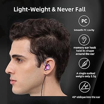 Amazon.com: HJX QKZ AK6 Pro Wired IEM for Gaming Earbuds