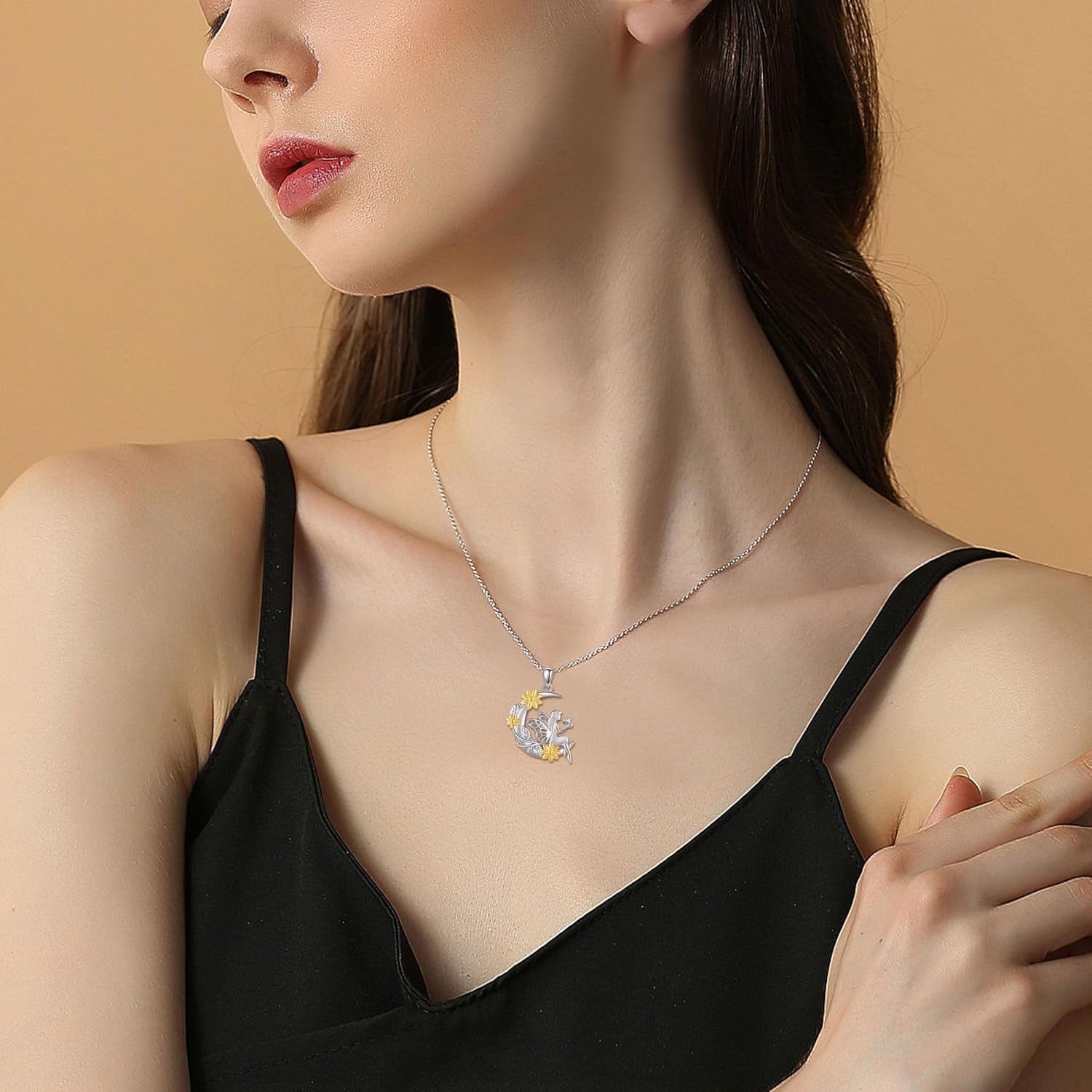 Fairy Necklace 925 Sterling Silver Fairy Pendant Jewelry Gifts for Women Fairy Lovers - Image 5