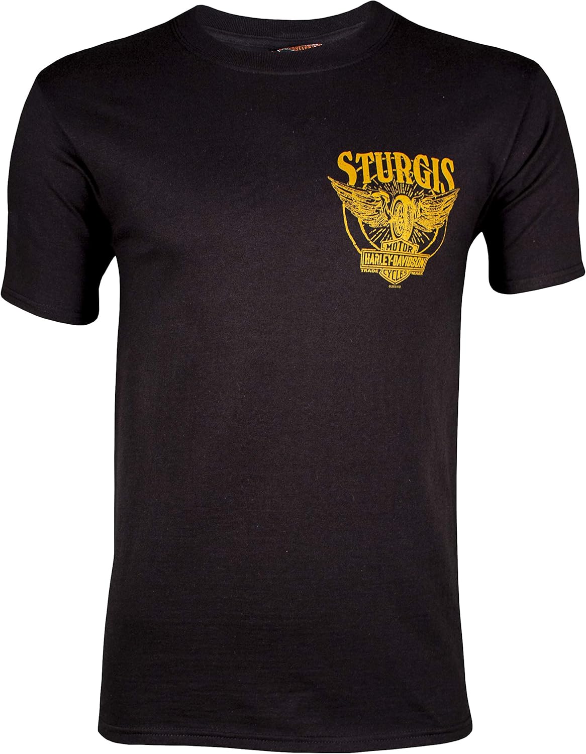 Harley-Davidson Men's Sturgis Authentic Short Sleeve T-Shirt (Large) Black