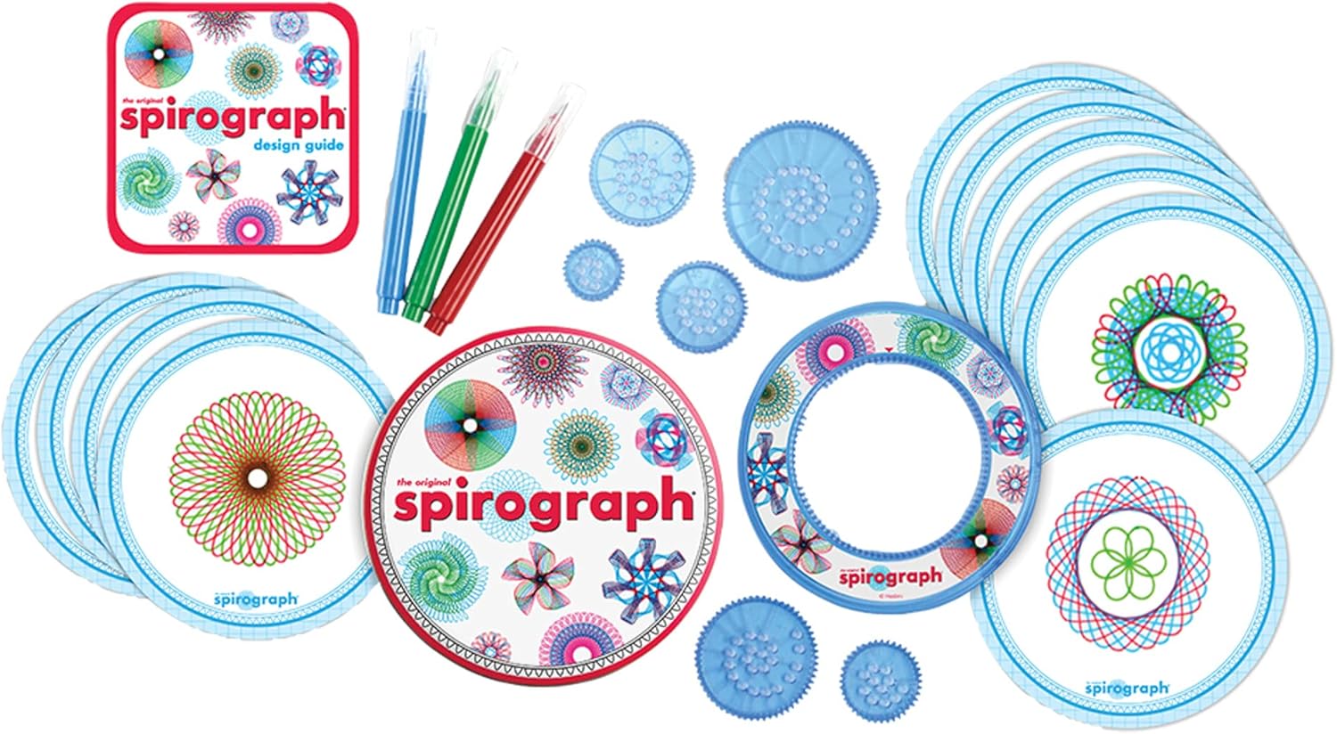 Spirograph Mini Gift Tin -- The Classic Way to Make Countless Amazing Designs! -- 6+ : Toys & Games