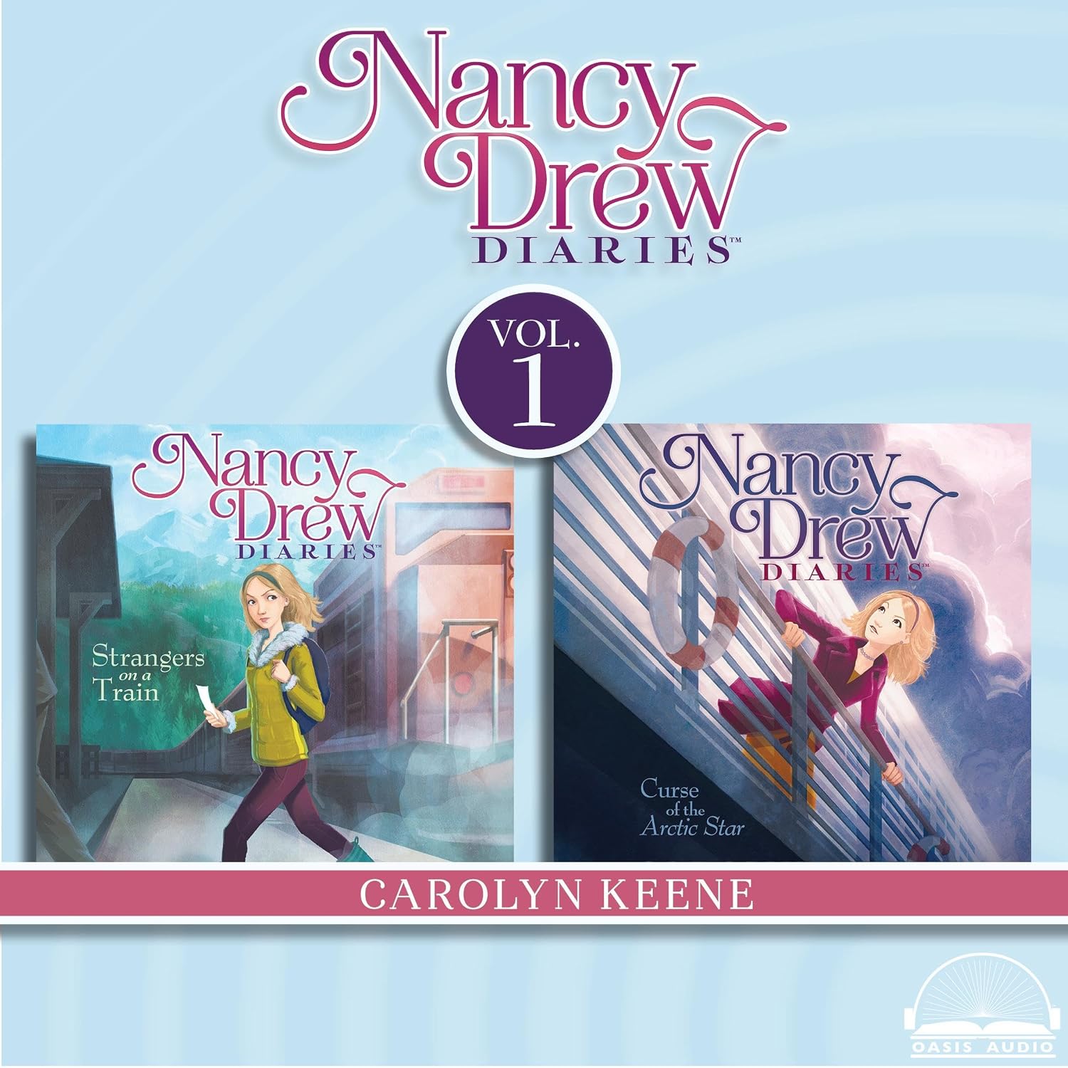 Nancy Drew Diaries Collection, Volume 1: Curse of the Arctic Star, Strangers on a Train