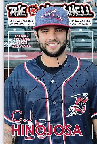 C.j. Hinojosa San Francisco Giants Prospect Signed 2017 Nutshell Program - Autographed MLB Magazines