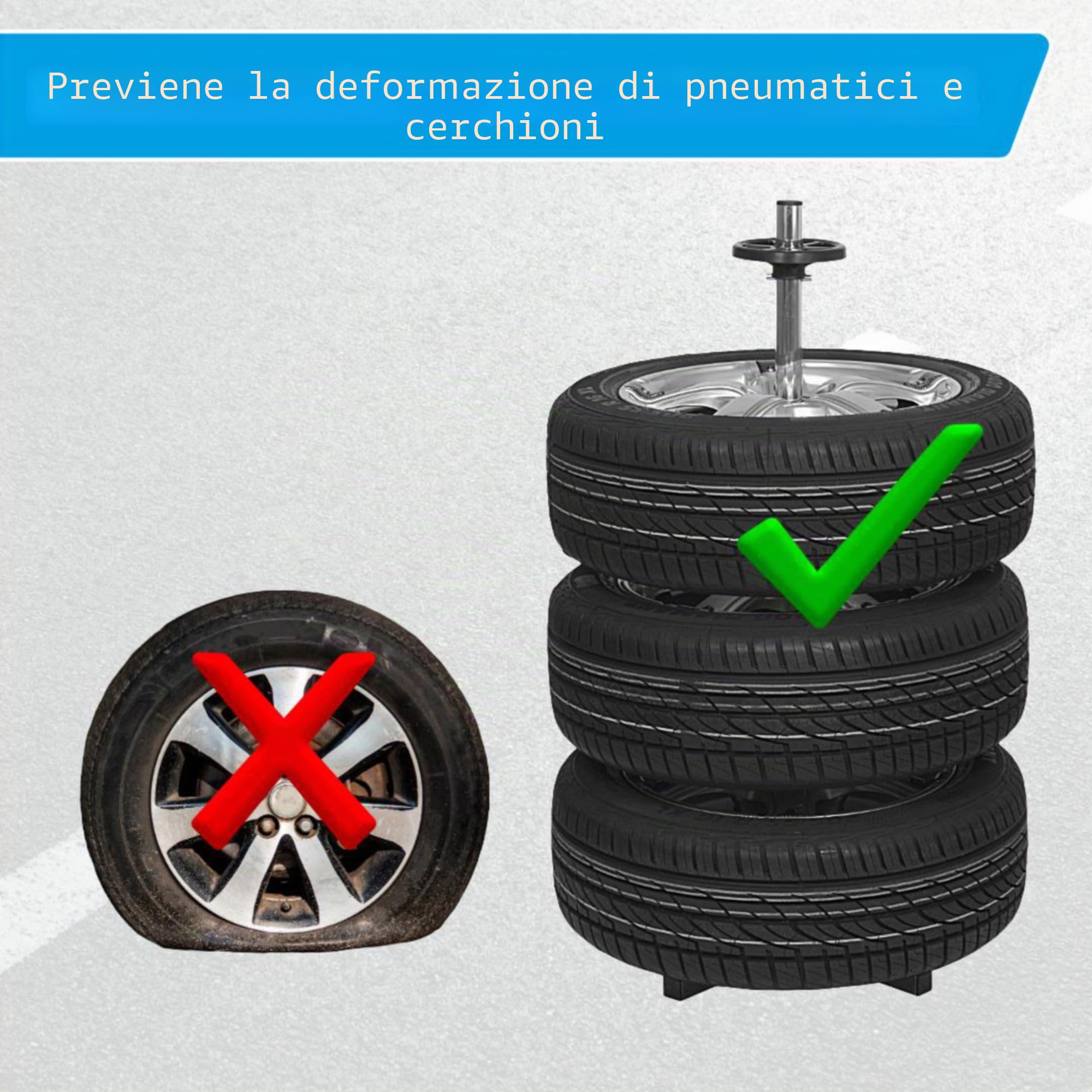 Unitec 1090 - Porta Pneumatici