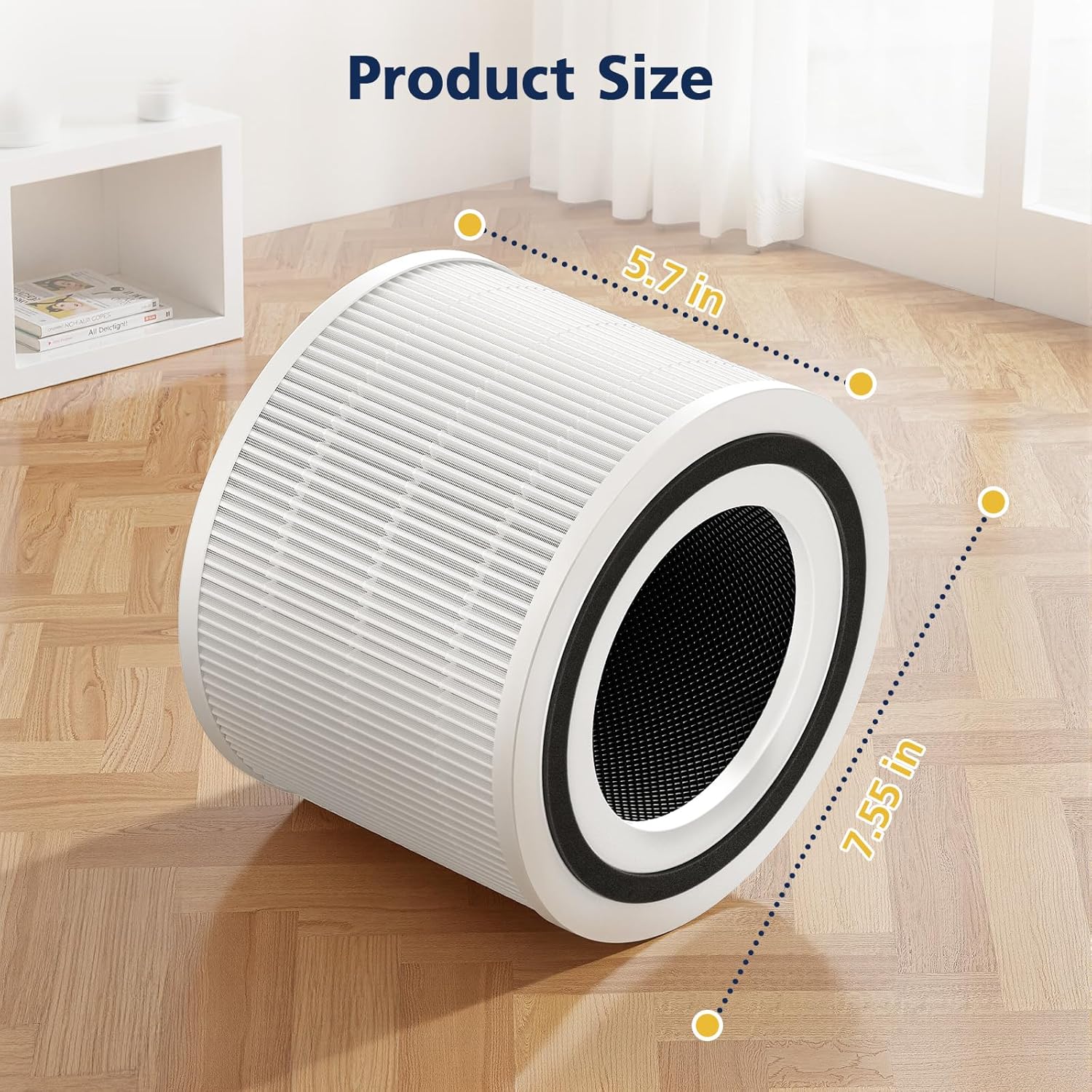 240 Filter Replacement Compatible with Puroair 240 Air Purifier, 3-in-1 Activated Carbon HP-14 Filters, 2 Pack,White - Image 7