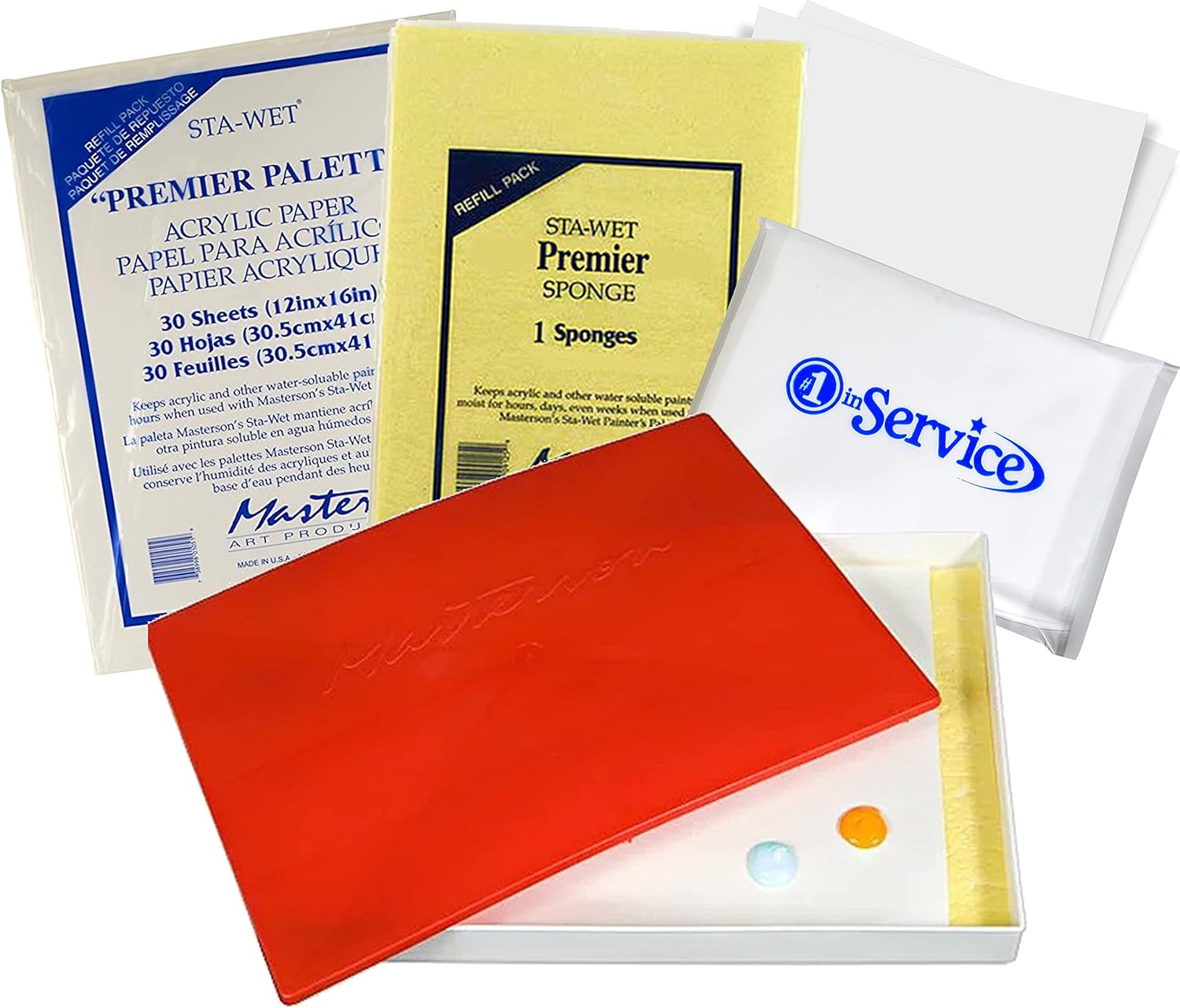 Masterson StaWet Stay Wet Palette Premier Acrylic Based