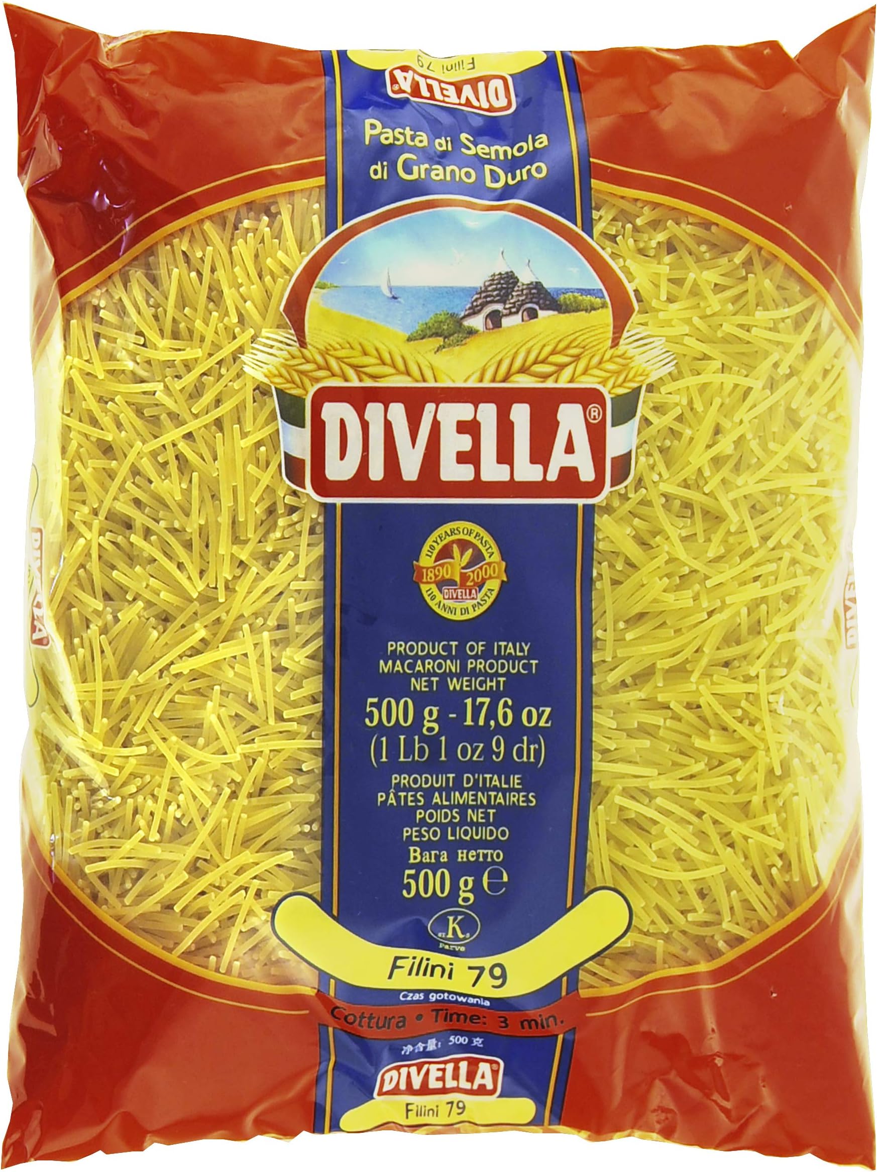 Divella Filini Pasta 500g