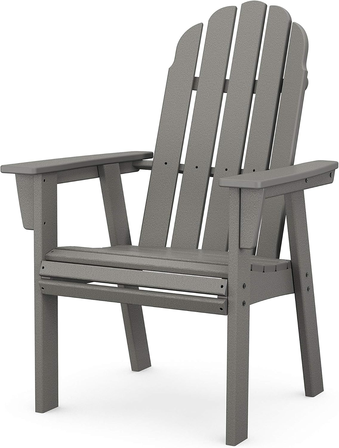 POLYWOOD® Vineyard Curveback Adirondack Dining Chair in Aruba