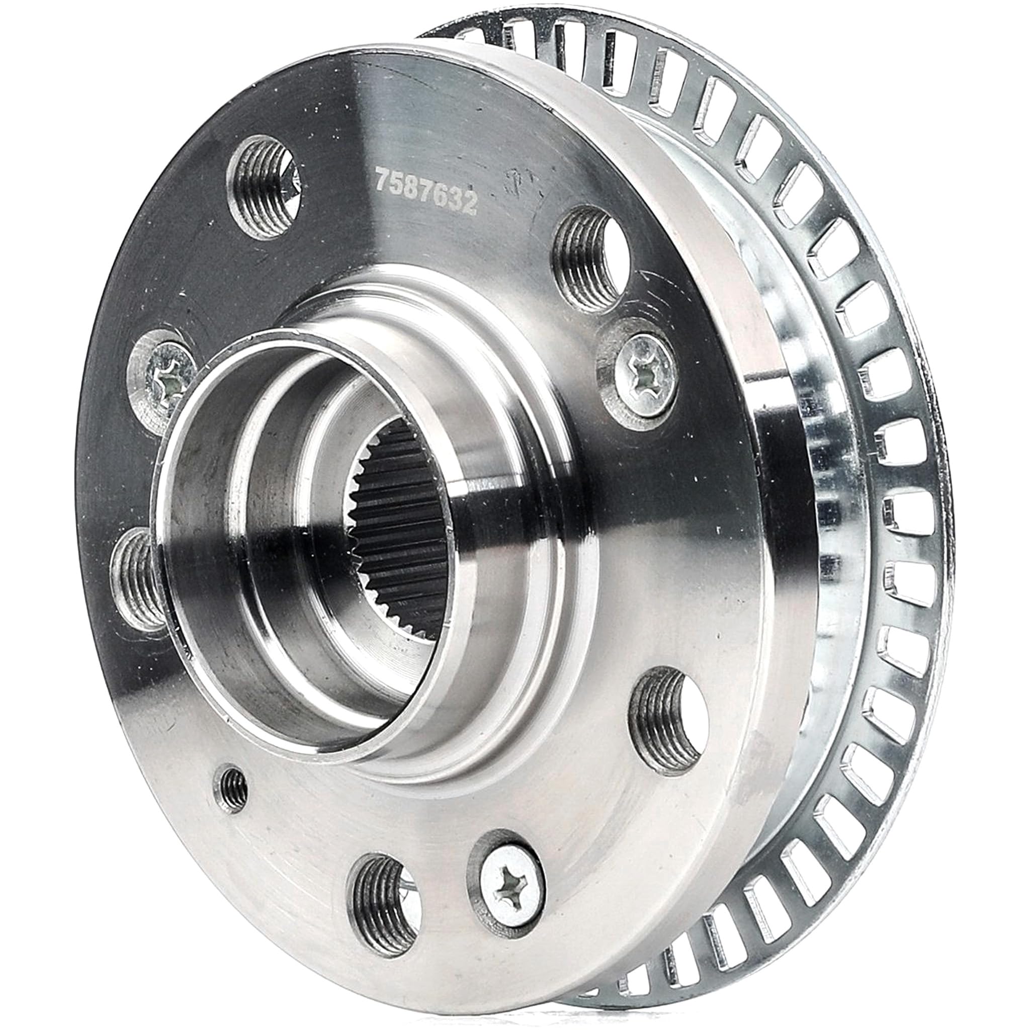 STARK SKWB-0180753 Kit de roulement de roue des deux côtés de l'Avant avec matériel de montage/fixation avec moyeu de roue avec bague ABS Compatible avec VW Golf 4 3/5 portes 1J1