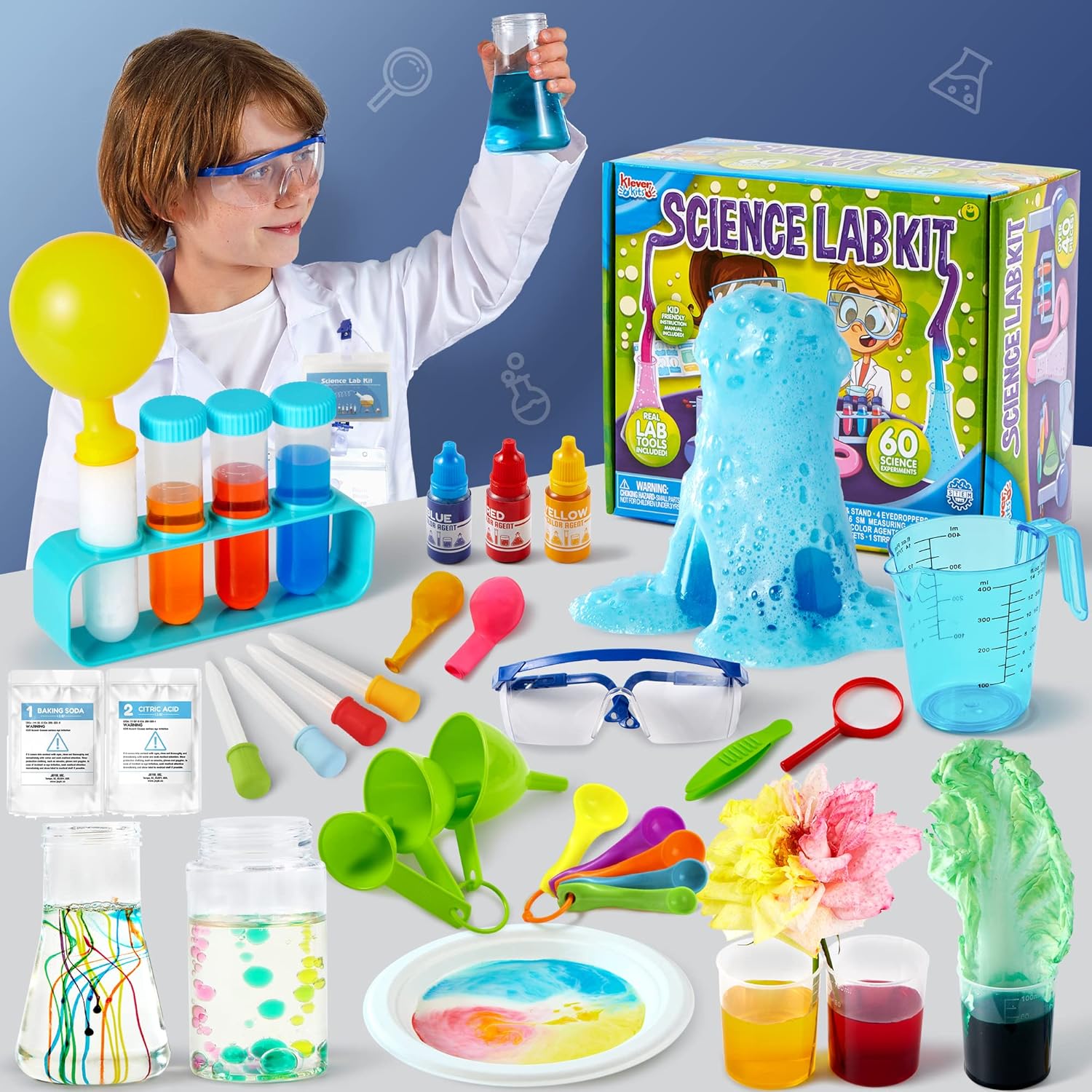 Buy JOYIN Klever Kits Science Lab Kit For Kids 60 Science Experiment