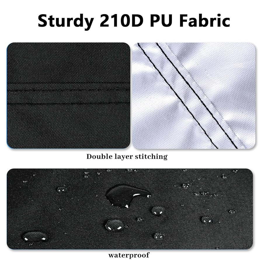 UIRWAY 9x18 FT Winter Rectangular Pool Cover With Reflective Strips, Swimming Pool Cover For Above Ground Pool, Solar Cover Including Rope Tie And Luminous Ground Nails For Rectangular Or Oval