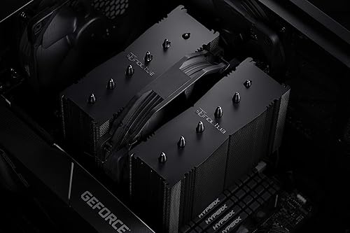 Miniatura 7 de Noctua NH-D15S chromax.Black, Enfriador de CPU de doble torre premium con ventilador NF-A15 PWM de 5.512 pulgadas (negro)