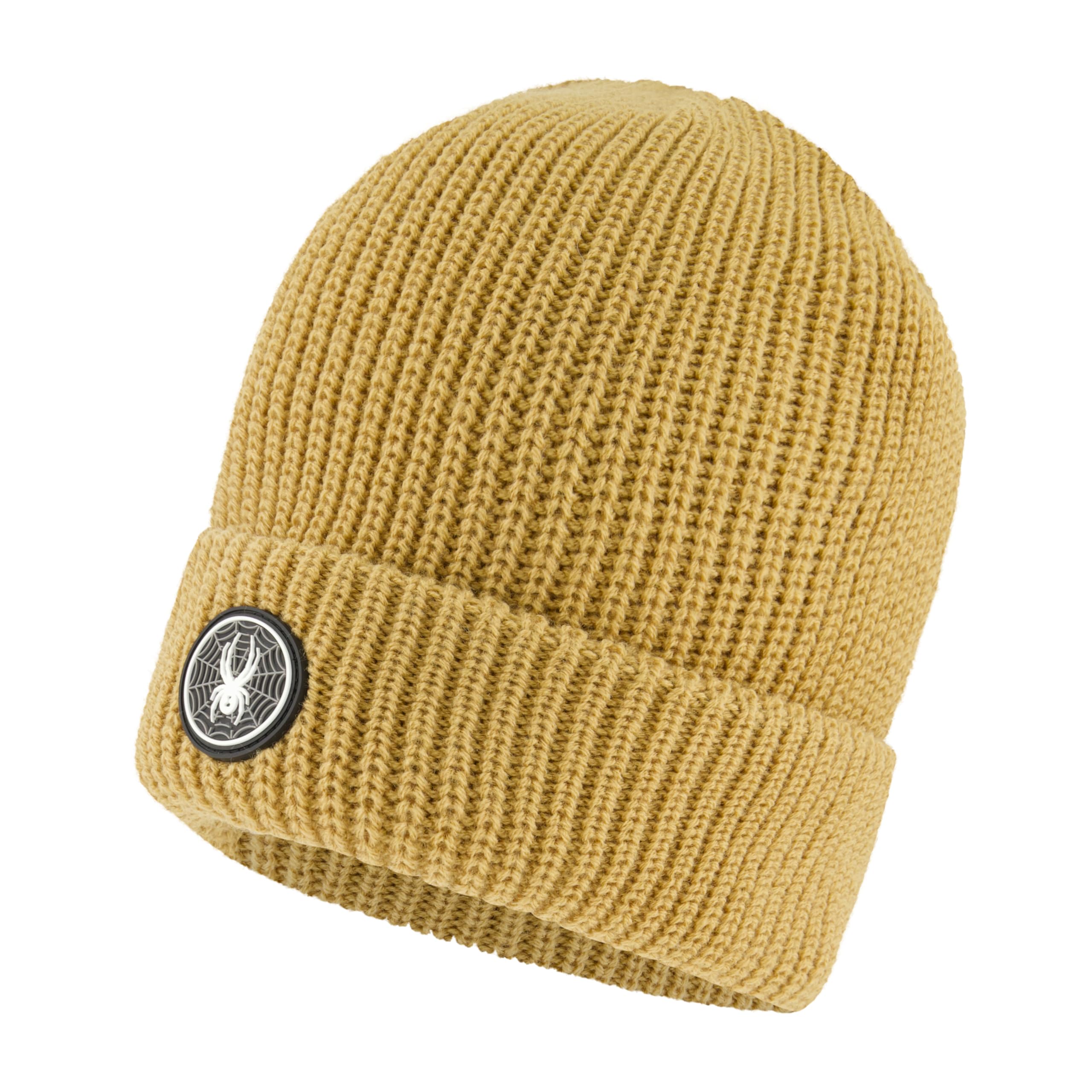 Spyder Men's Fleece Lined Cuff Logo Beanie
