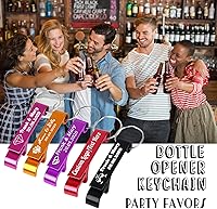 Vista 5 de 50 llaveros personalizados para abridor de botellas de cerveza a granel, con logotipo, texto, grabado, abrebotellas de boda, regalos personalizados
