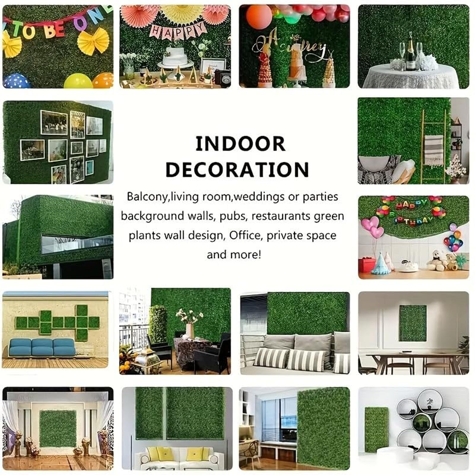 40 x 60 cm sztuczne żywopłot trawa panele ścienne dekoracyjne rośliny kwiaty do wewnątrz i na zewnątrz ogród dom dekoracja ślubna bujna zieleń do oszałamiających przestrzeni