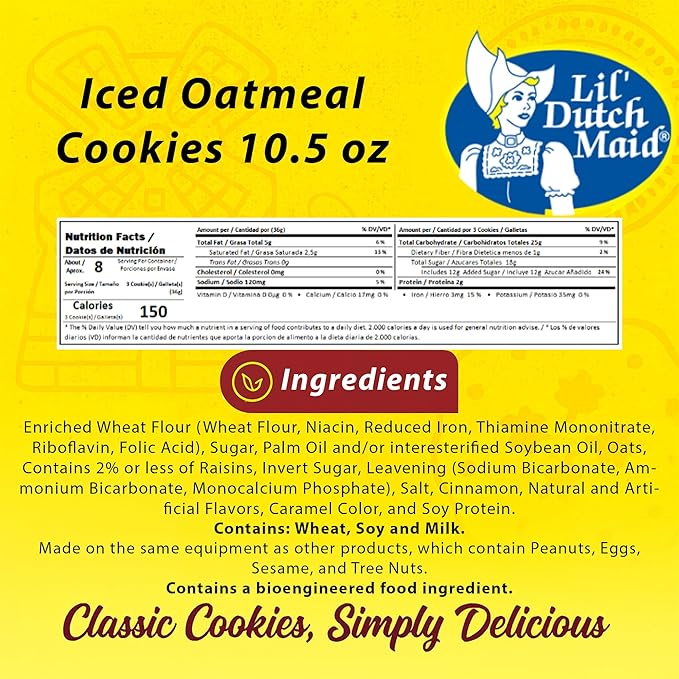 Lil Dutch Maid Galletas Variadas Pack de 3 - 10.5 oz cada uno miniatura 7