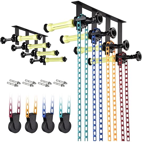 AW 4 Roller Backdrop Support System Wall Ceiling Mount Studio Live Stream Video Studio Photography Background Holder Kit