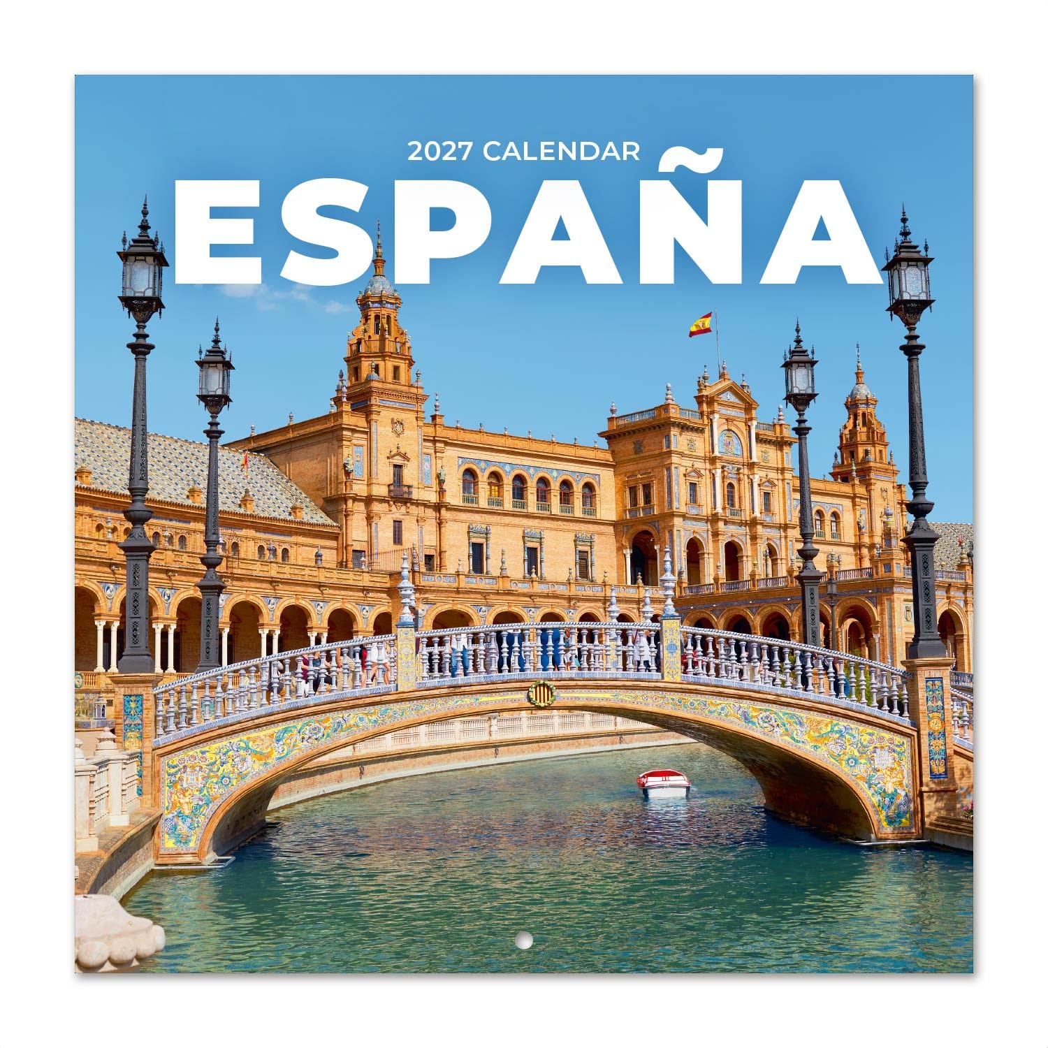 Grupo Erik Spain Wall Calendar 2027 UK - Spanish Gifts, Travel Gifts, Merch