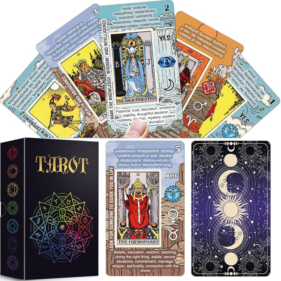 Amazon.co.jp: タロットカード 初心者向け – カードに意味が書かれた