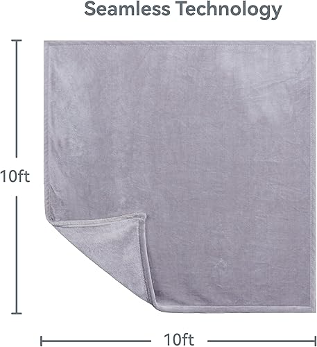 Miniatura 7 de Berkshire Blanket VelvetLoft Manta familiar tamaño King de gran tamaño, para todas las estaciones, ultra sedosa y mullida, sin costuras, manta extra