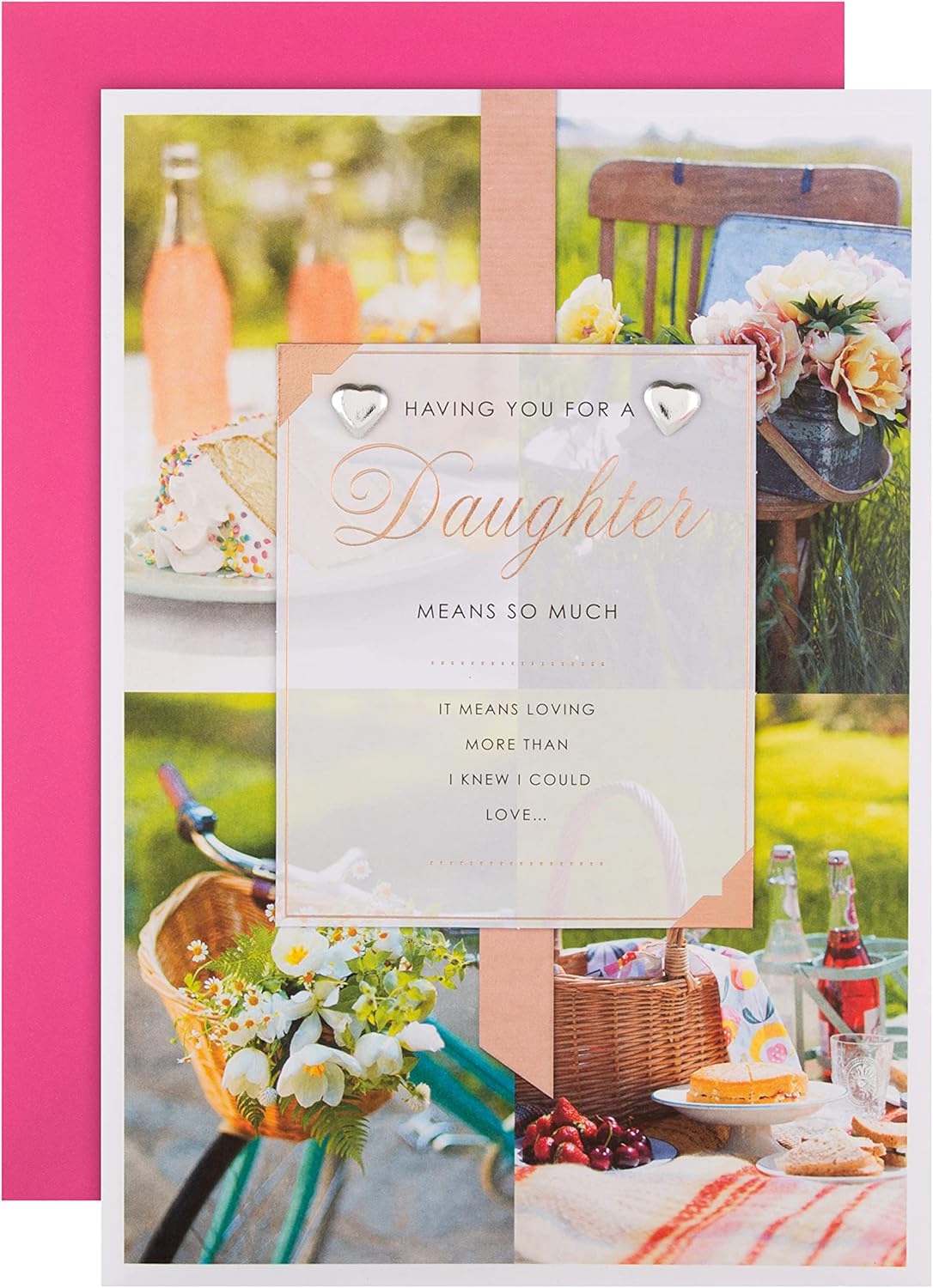 Hallmark Large Birthday Card for Daughter - Traditional Verse Design