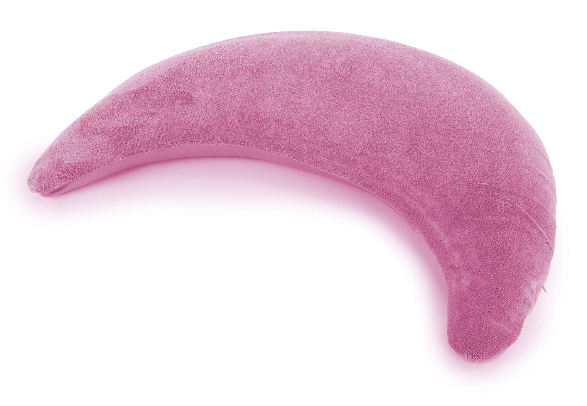 Kinderhaus Blaubär Set Theraline Plüschmond Stillkissen & Bauchstützkissen mit Stoffwindel Schmuse- und Lesekissen | Kopf- und Nackenkissen | gefüllt mit Mikroperlen