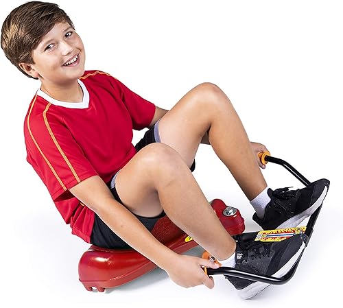 Miniatura 3 de El patín original de Roller Racer Flying Turtle para sentarse, alimentado por niños, sin motor, sin pedales, sin baterías, potencia por movimiento