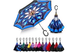 Inverted Umbrella - 2023 Pro-Series Reverse Windproof Rain Umbrella