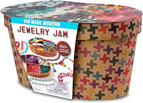 Miniatura 3 de Kid Made Modern Kit de manualidades de mermelada de joyería los mejores suministros para hacer joyas para niños a partir de 6 años