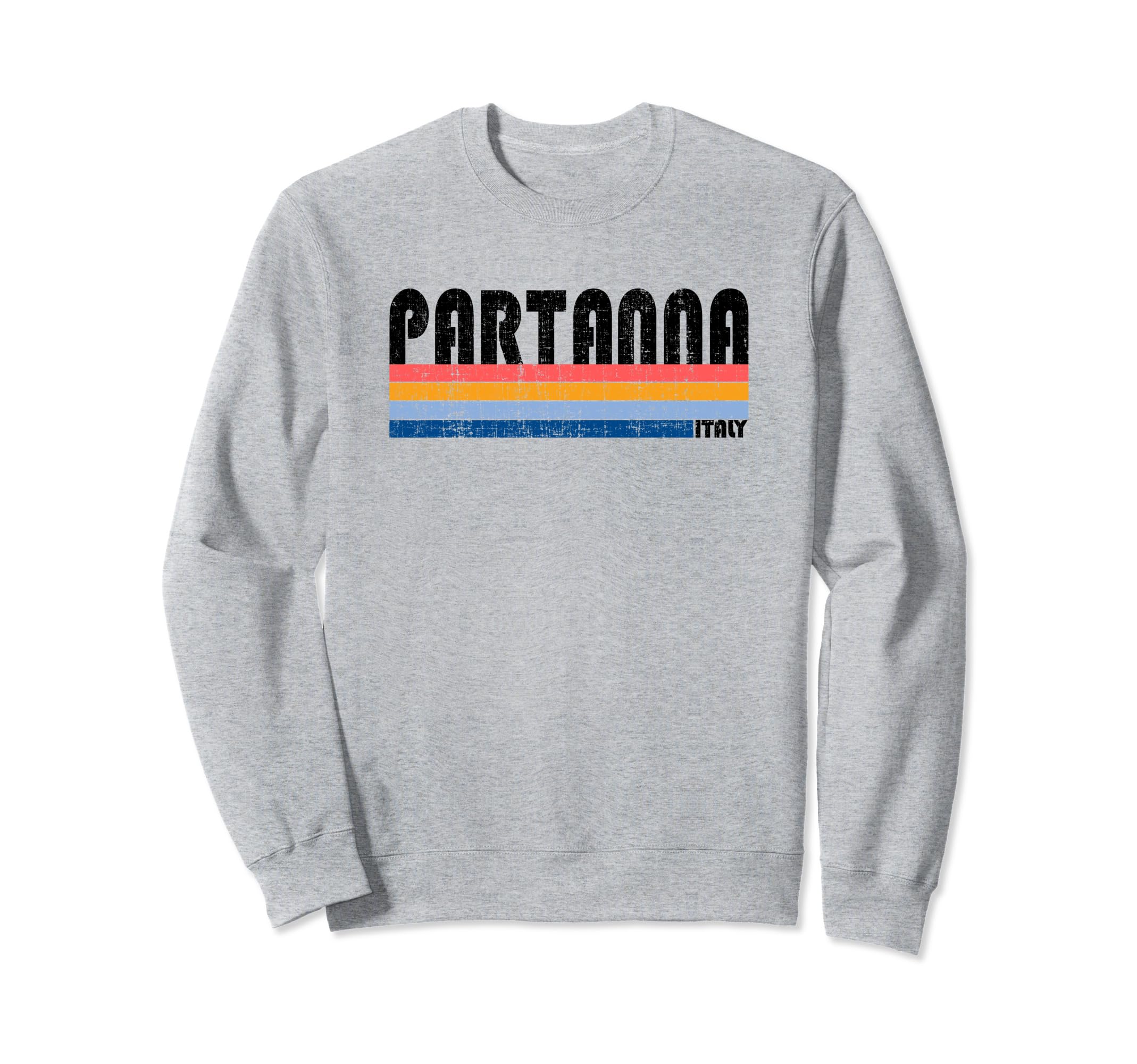 Partanna, Italy Retro 70s 80s Style Sweatshirt