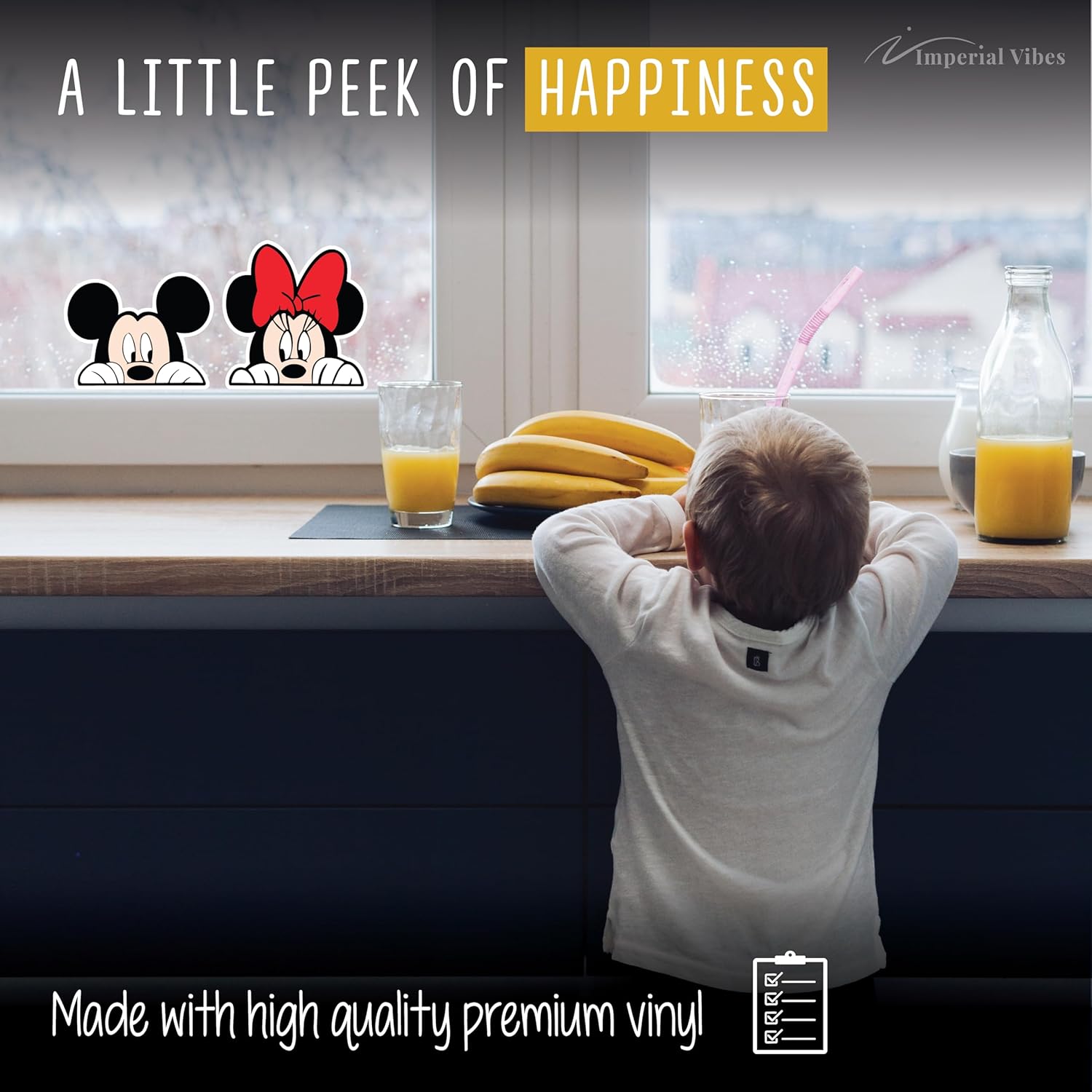 IMPERIAL VIBES – Peeking Cartoon Sticker – Vinyl Decal for Truck, and Van Bumper – Indoor and Outdoor Laptop Decals – Waterproof Decal for Window - Pack of 2 Imp 156 - Image 5