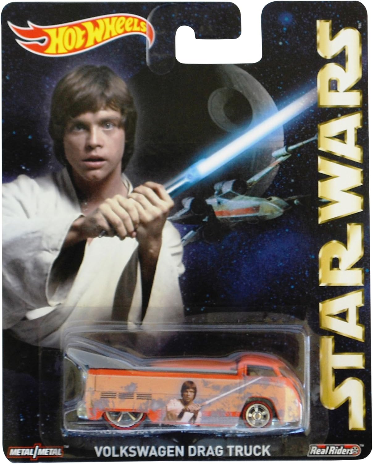 Hot Wheels Pop Culture, Star Wars, Luke Skywalker's Volkswagen Drag Truck Die-Cast Vehicle