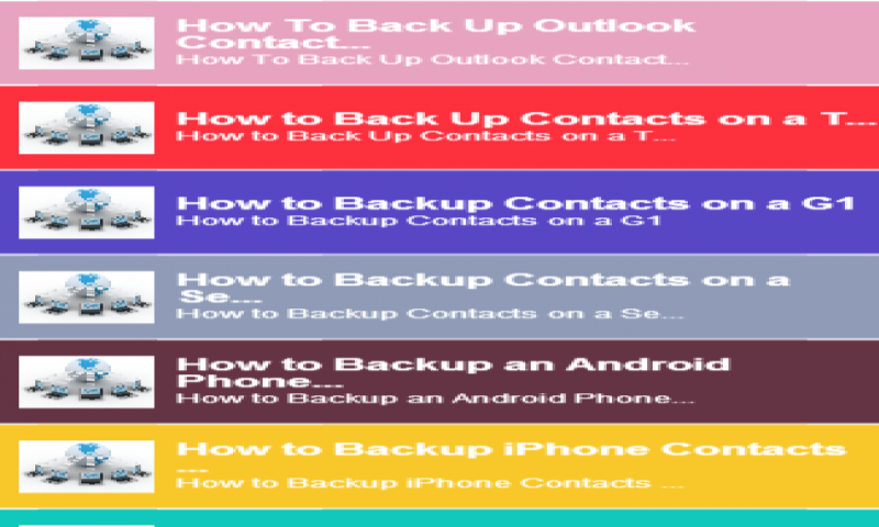 backup contacts - App on Amazon Appstore