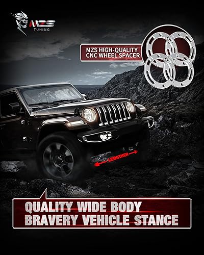 Miniatura 8 de MZS Separadores de rueda de 6 x 55  6 x 1397 12 pulgada de grosor 5 x 55  5 x 1397 8 x 55  8 x 1397 accesorios de rueda para 5 lengüetas 6 x 8