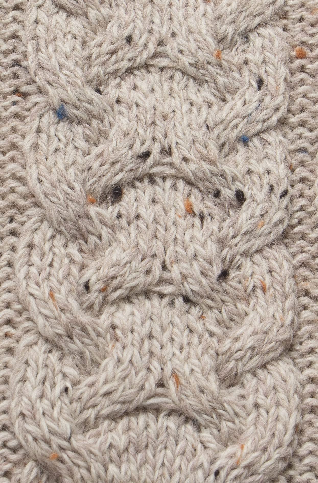Aran Crafts Irish Zopfstrick-Schal, schwer, 25,4 x 162,6 cm, 100% Merinowolle