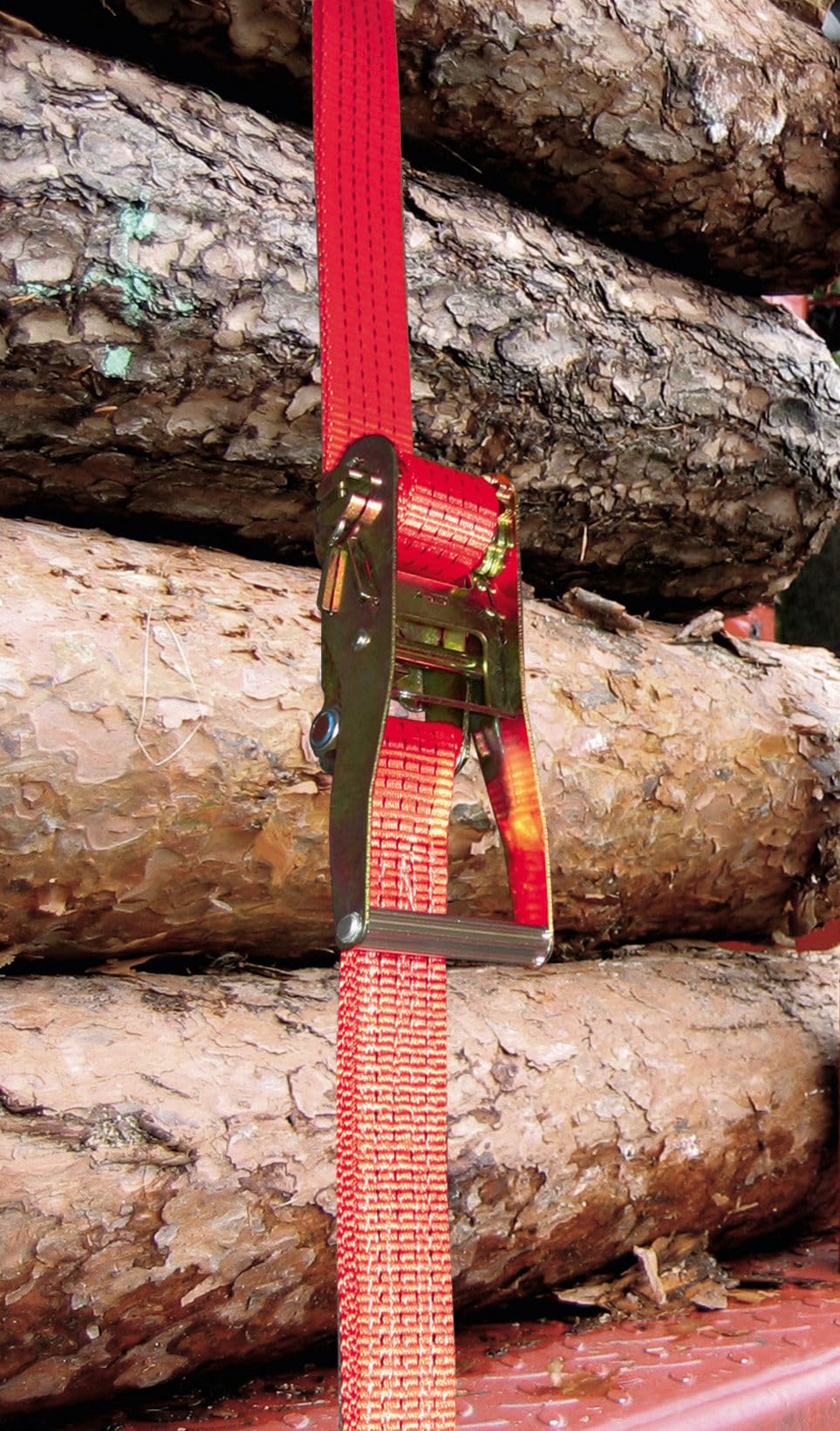 Kerbl trinquete Amarre ösenhaken 2 Piezas 50 mm 8 M 5000 kg Rojo