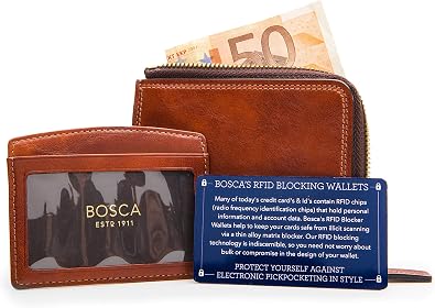 Bosca Men's Dolce Collection - Zip Wallet