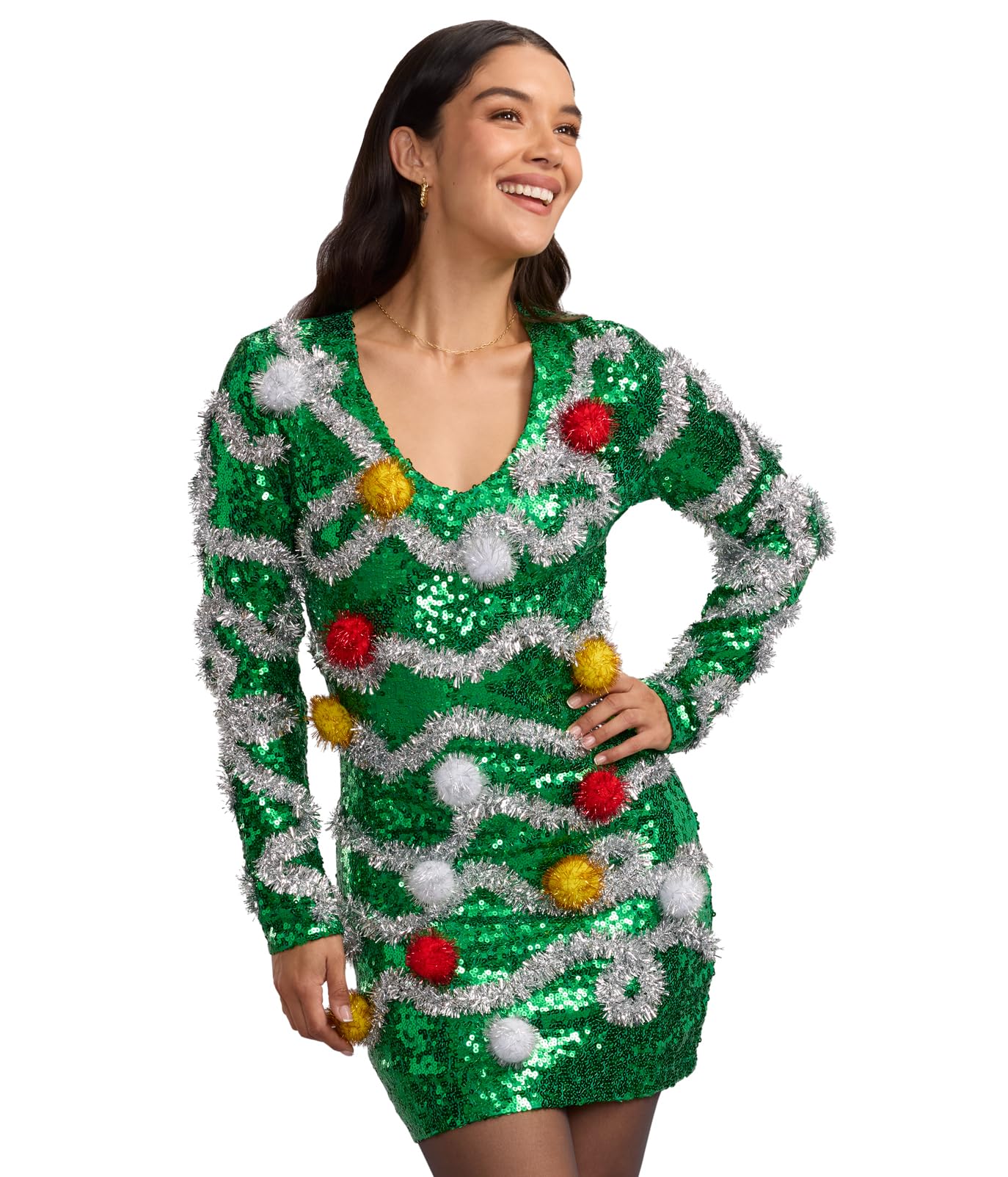 Locker.Ink | The Top Festive Fashion Trends You Need to Know for the Holiday Season Tipsy Elves Sequin Holiday Dress