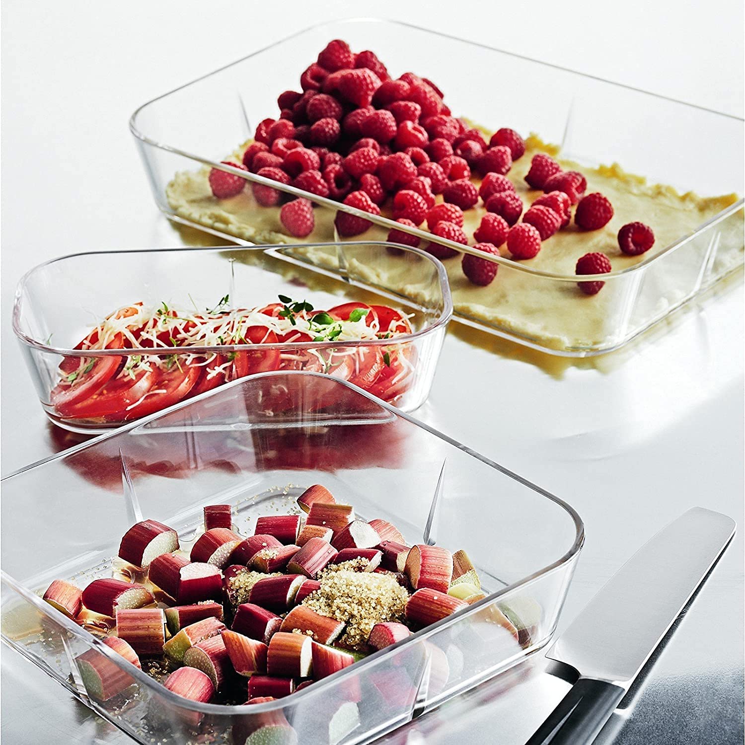 Rosendahl Pirofila 38x25 cm Grand Cru impilabile design classico, trasparente
