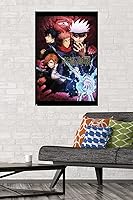 Vista 2 de Jujutsu Kaisen - One Sheet Wall Poster, 34L" x 22.4W", Unframed Version