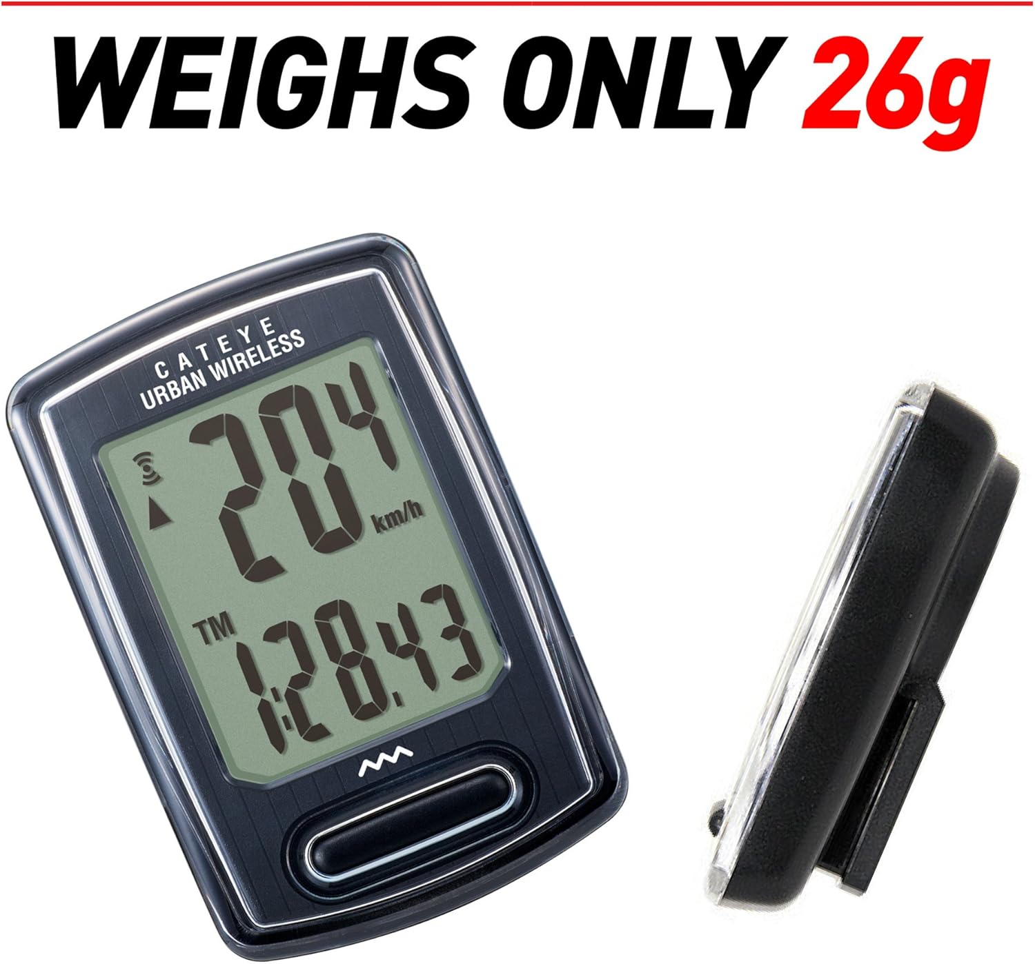 CATEYE - Urban Wireless Bike Computer (Black) : Sports & Outdoors