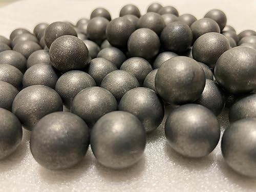 Miniatura 4 de Bolas de aluminio calibre 43 de 100 x 0.43, munición de alú, 0.06 onzas, bolas sólidas para entrenamiento y práctica de objetivos, aptas para PPQ