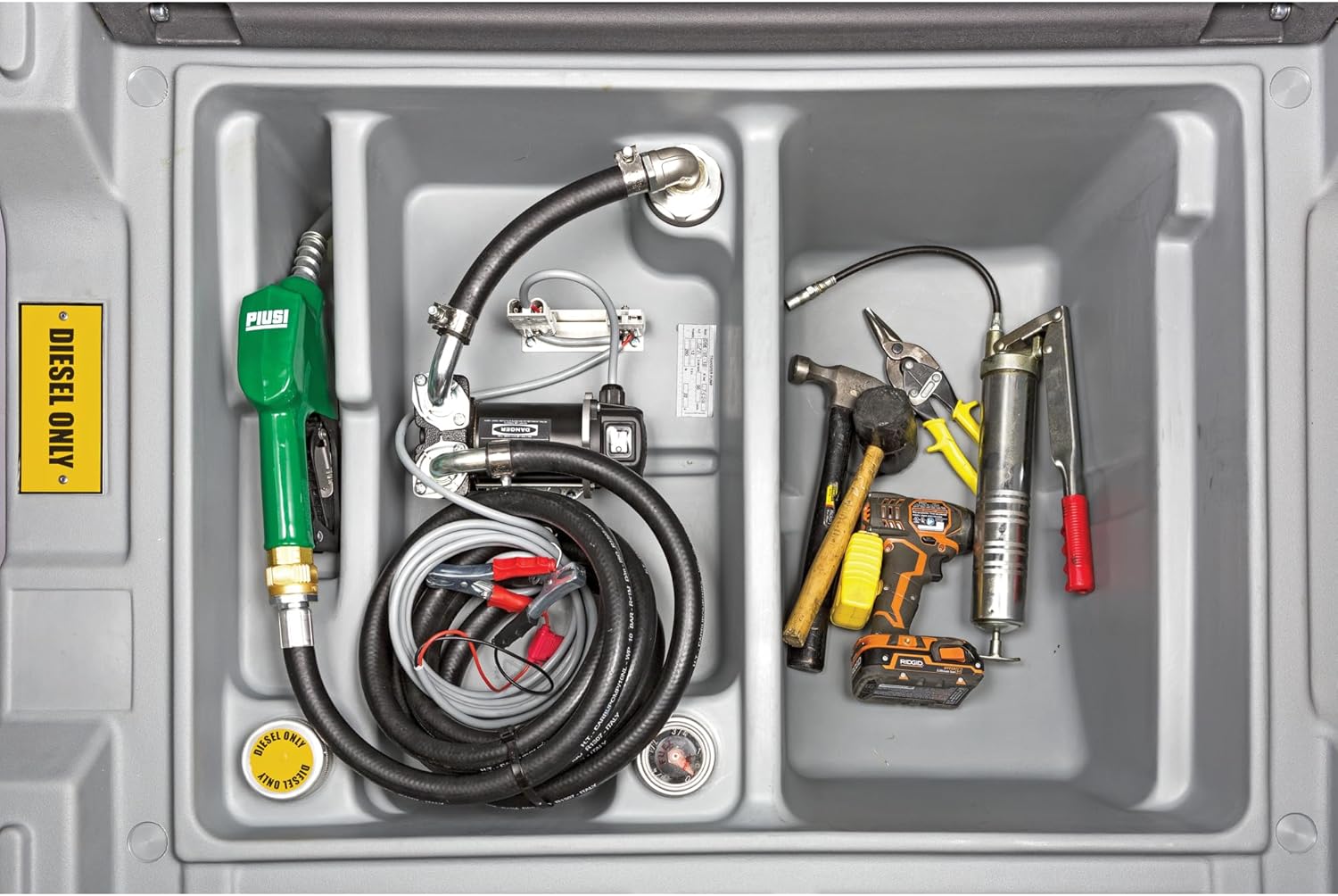 JohnDow Industries, Portable Diesel Fuel Storage Tank, Capacity 106 Gal, Shape Rectangle, Model# JDI-AFT106