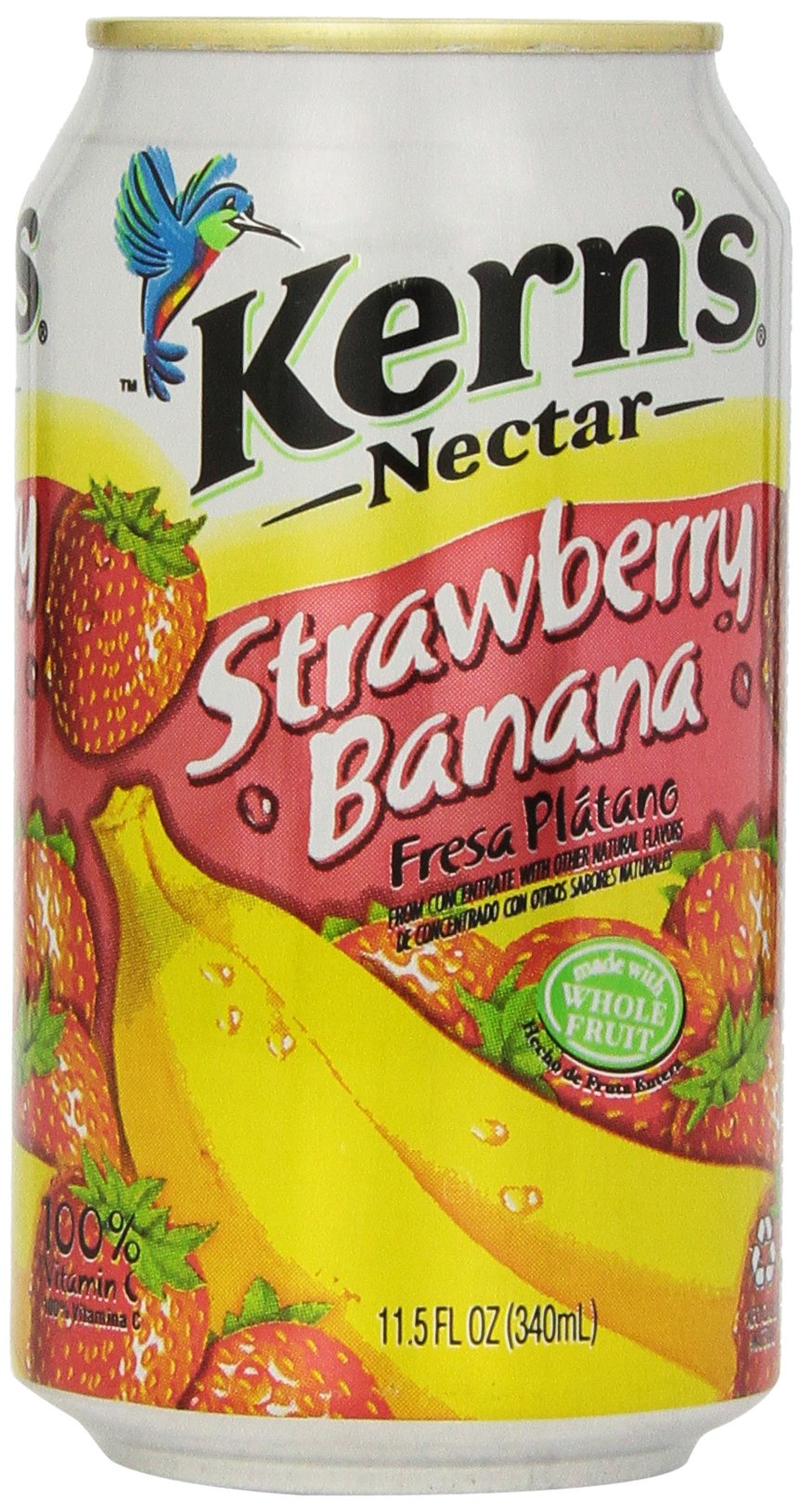 Kerns Strawberry Banana Nectar, 11.5 oz