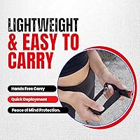 Vista 3 de POLICE MAGNUM Aerosol de pimienta para autodefensa - Equipo de seguridad para correr, trotar, caminar por la noche, fabricado en los Estados Unidos