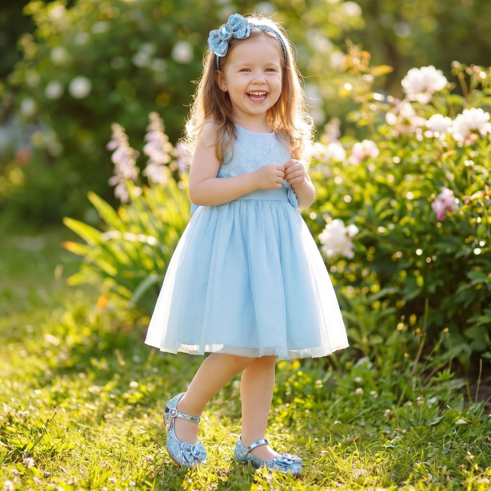 Fille Chaussure Talon Princesse Enfant Ballerine Paillettes Noël Carnaval