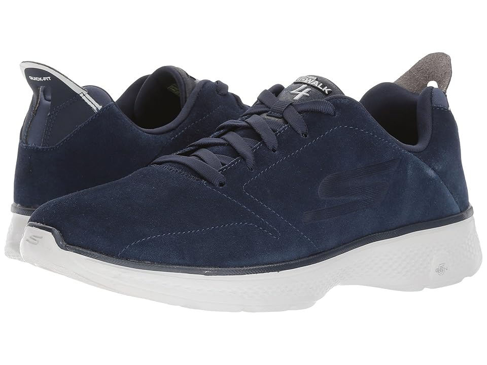 

SKECHERS Performance GOwalk 4 - Acclaim (Navy/Gray) Men's Walking Shoes