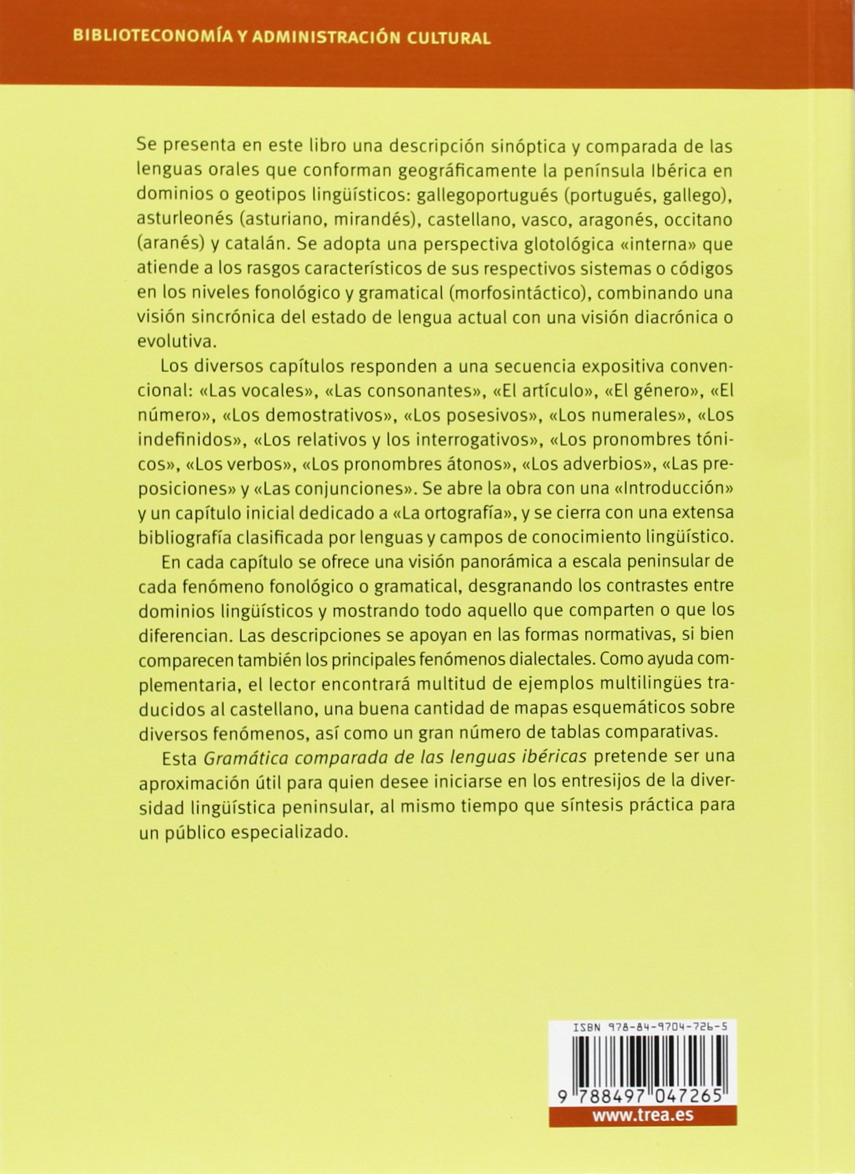 Gramática comparada de las lenguas ibéricas: 259 (Biblioteconomía y Administración Cultural)