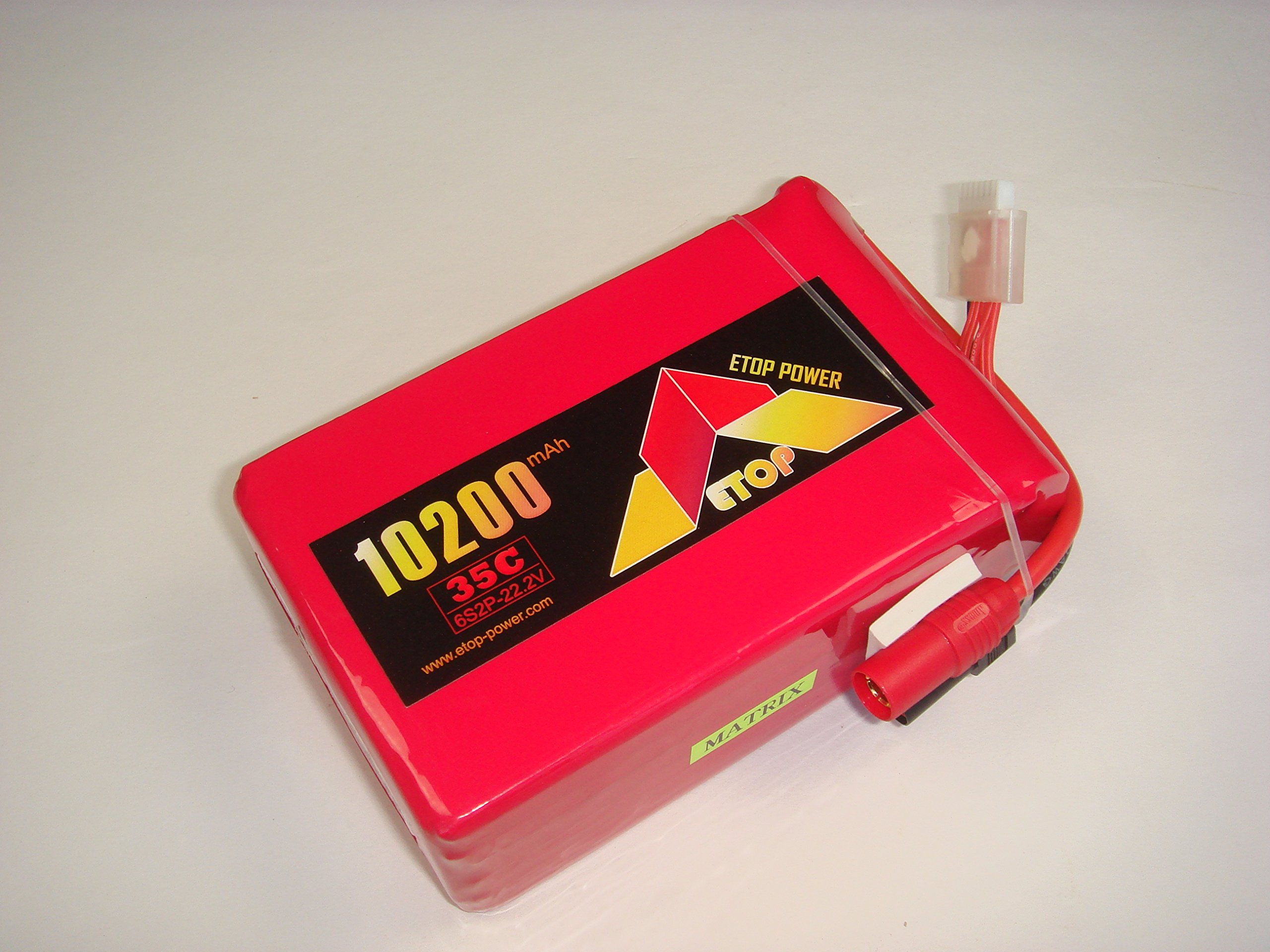 Amazon | ETop Power: 22．2V－10200mAh（35C）AS150 